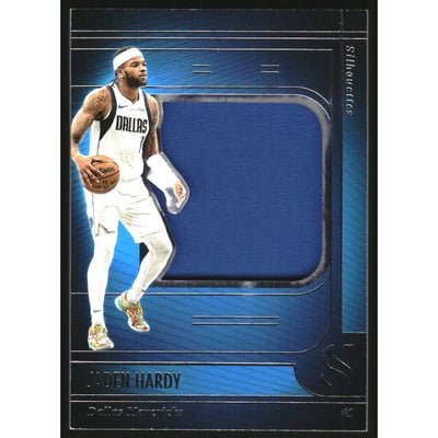 2024-25 Panini Silhouette Silhouettes #21 Jaden Hardy
