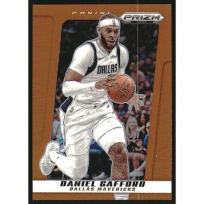 2024-25 Prizm Deca Prizms Orange #115 Daniel Gafford