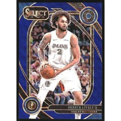 2024-25 Select Blue Wave Prizms #217 Dereck Lively II