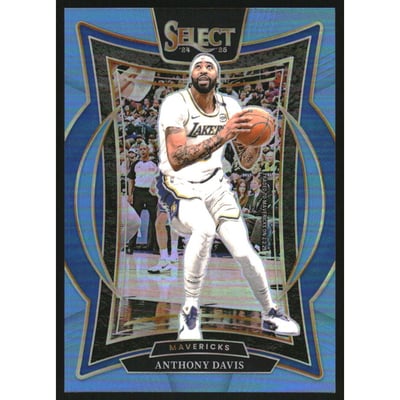 2024-25 Select Light Blue Prizms #25 Anthony Davis
