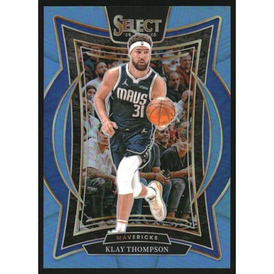 2024-25 Select Light Blue Prizms #38 Klay Thompson