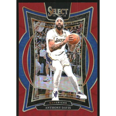 2024-25 Select Red Prizms #25 Anthony Davis