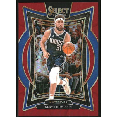 2024-25 Select Red Prizms #38 Klay Thompson