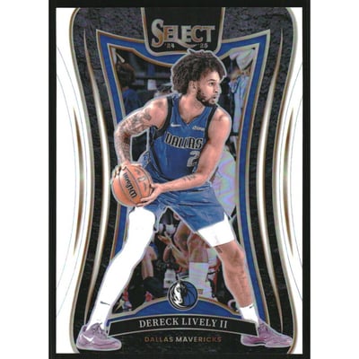2024-25 Select White Prizms #329 Dereck Lively II