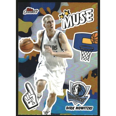 2025-26 Finest Muse Refractors #M5 Dirk Nowitzki