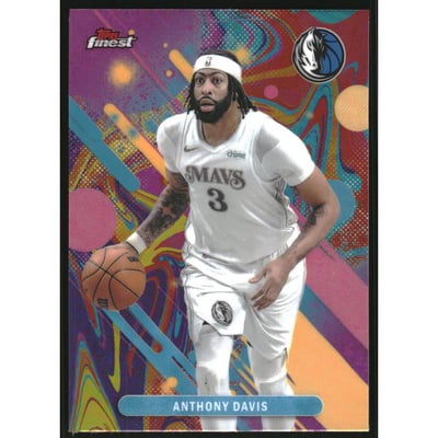 2025-26 Finest Oil Spill Refractors #88 Anthony Davis C