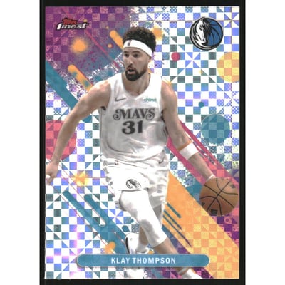 2025-26 Finest X-Fractors #89 Klay Thompson C