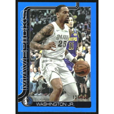 2025-26 Topps Blue Rainbow #173 P.J. Washington Jr.