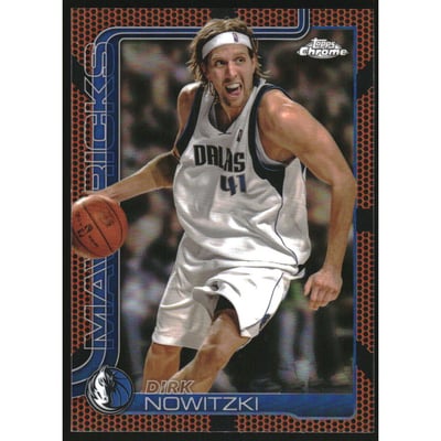 2025-26 Topps Chrome Basketball Refractors #246 Dirk Nowitzki