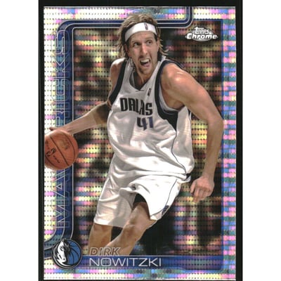2025-26 Topps Chrome Pulsar Refractors #246 Dirk Nowitzki