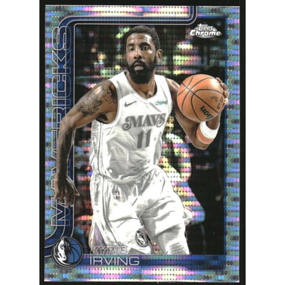 2025-26 Topps Chrome Pulsar Refractors #40 Kyrie Irving