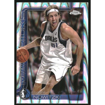 2025-26 Topps Chrome RayWave Refractors #246 Dirk Nowitzki