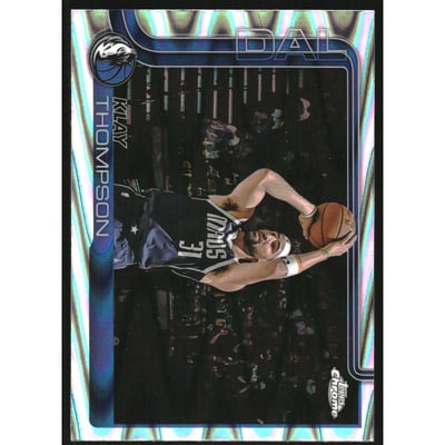 2025-26 Topps Chrome RayWave Refractors #42 Klay Thompson