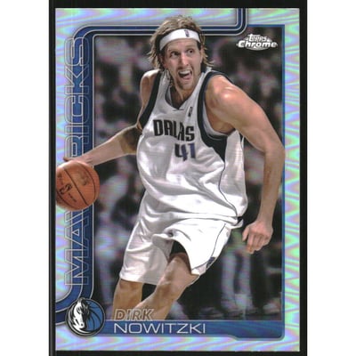 2025-26 Topps Chrome Refractors #246 Dirk Nowitzki