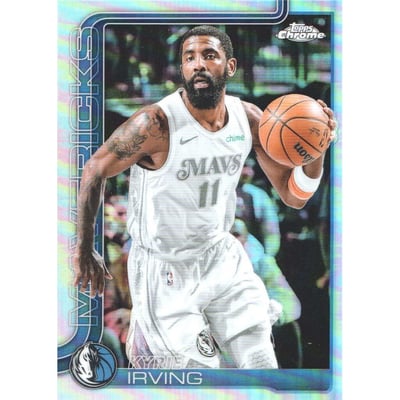 2025-26 Topps Chrome Refractors #40 Kyrie Irving