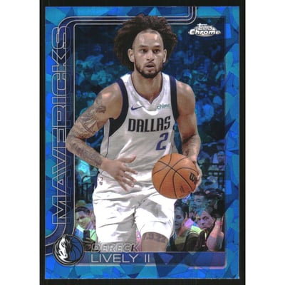 2025-26 Topps Chrome Sapphire #72 Dereck Lively II