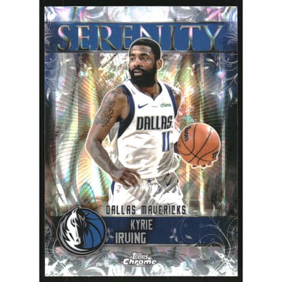 2025-26 Topps Chrome Serenity RayWave Refractors #SY6 Kyrie Irving