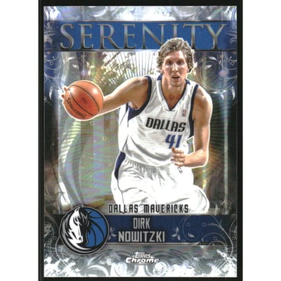 2025-26 Topps Chrome Serenity Refractors #SY10 Dirk Nowitzki