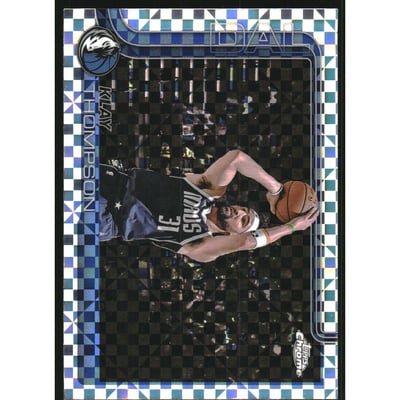 2025-26 Topps Chrome X-Fractors #42 Klay Thompson