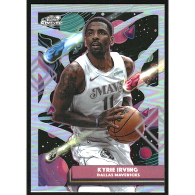 2025-26 Topps Cosmic Chrome Refractors #158 Kyrie Irving