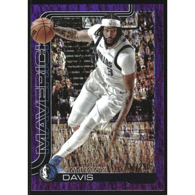 2025-26 Topps Purple Holo Foil #169 Anthony Davis