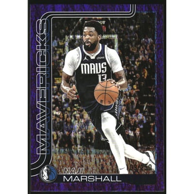 2025-26 Topps Purple Holo Foil #246 Naji Marshall