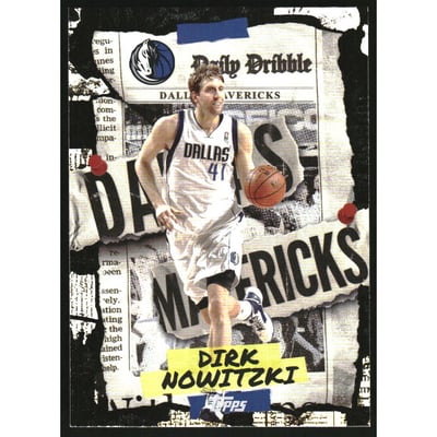 2025-26 Topps The Daily Dribble #DD28 Dirk Nowitzki