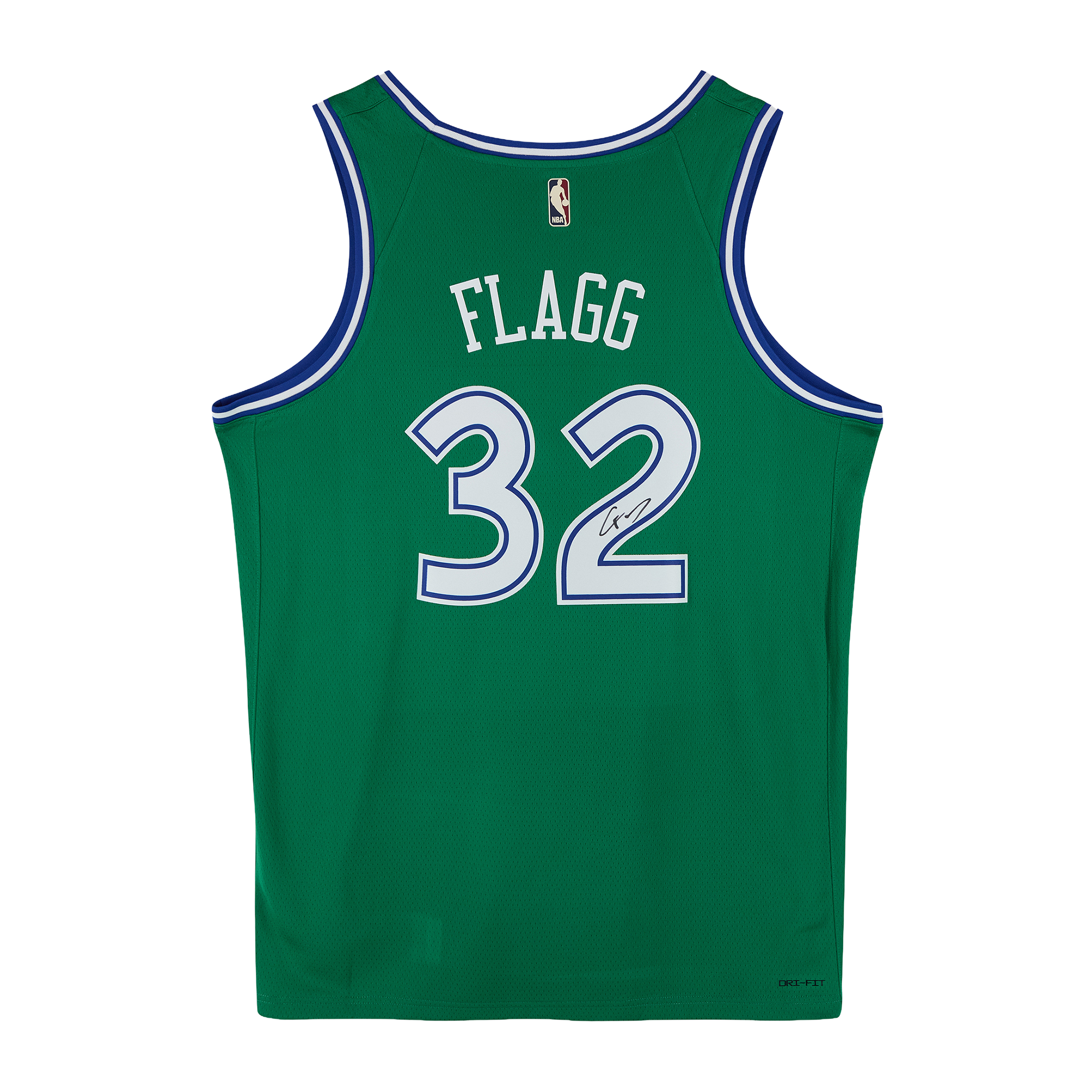 Cooper Flagg Dallas Mavericks Autographed Green Nike Classic Edition Swingman Jersey