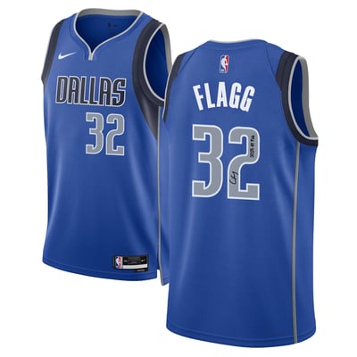 Cooper Flagg Dallas Mavericks Autographed Fanatics Authentic Nike Blue Icon Swingman Jersey with "2025 #1 Pick" Inscription