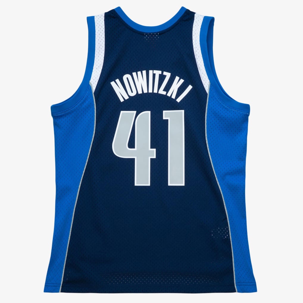 dirk-nowitzki-dallas-mavericks DRIX ユニフォーム YAMAZAKI 63 ネイビー M