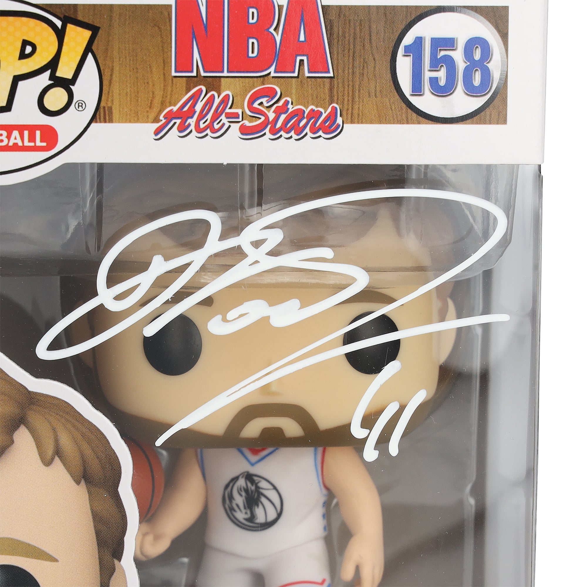 Dirk Nowitzki Dallas Mavericks Autographed NBA All-Stars Funko Pop! Vinyl Figurine