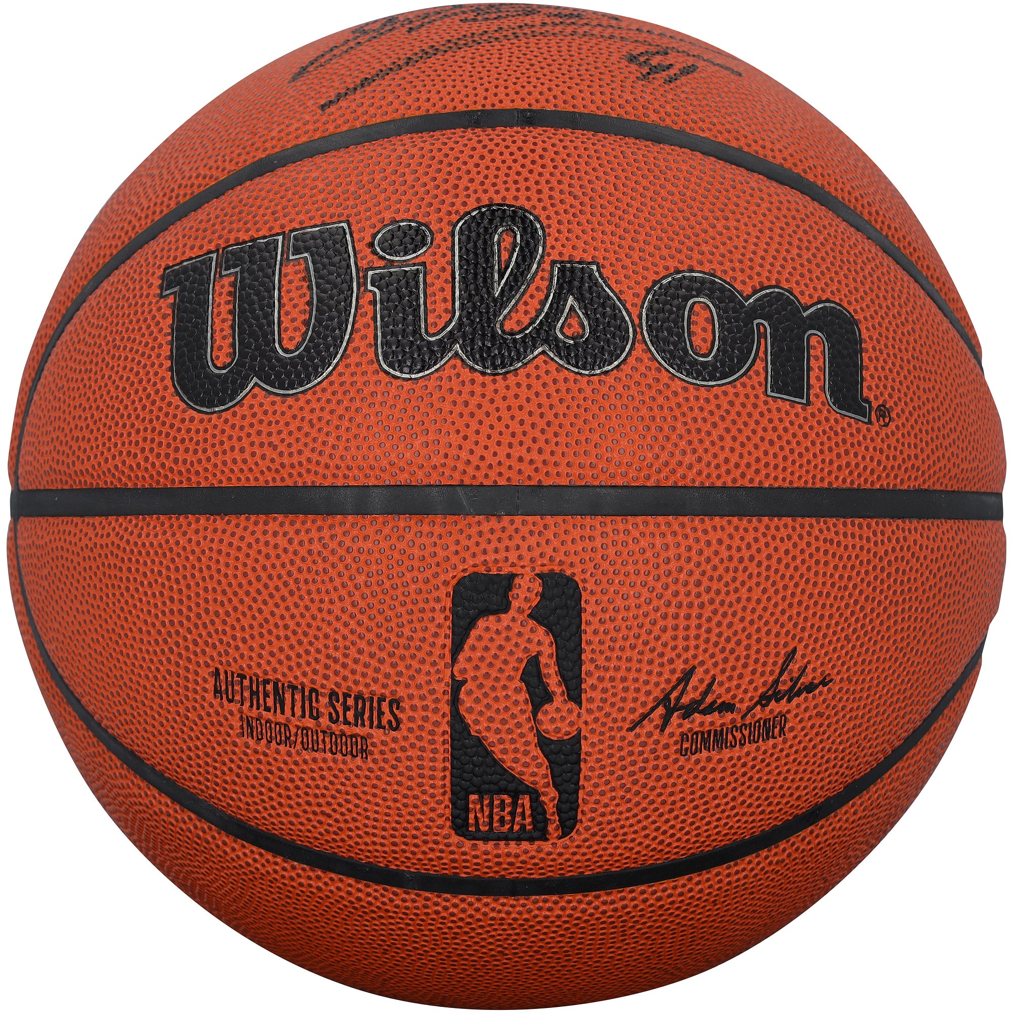 Dirk Nowitzki Dallas Mavericks Autographed Wilson Authentic Series Indoor/Outdoor Basketball in Black Ink