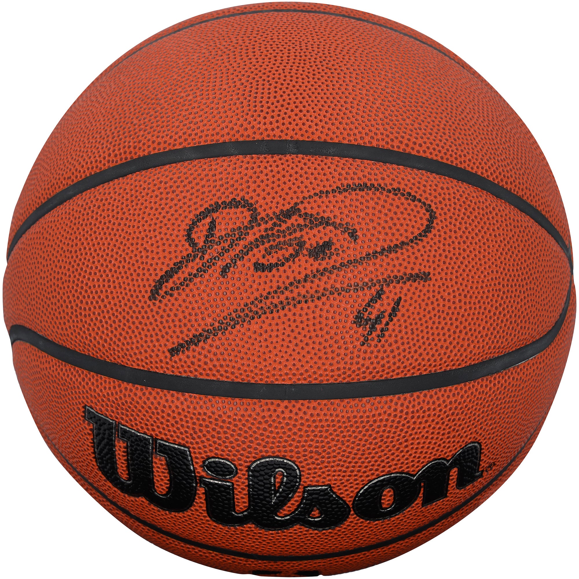 Dirk Nowitzki Dallas Mavericks Autographed Wilson Authentic Series Indoor/Outdoor Basketball in Black Ink