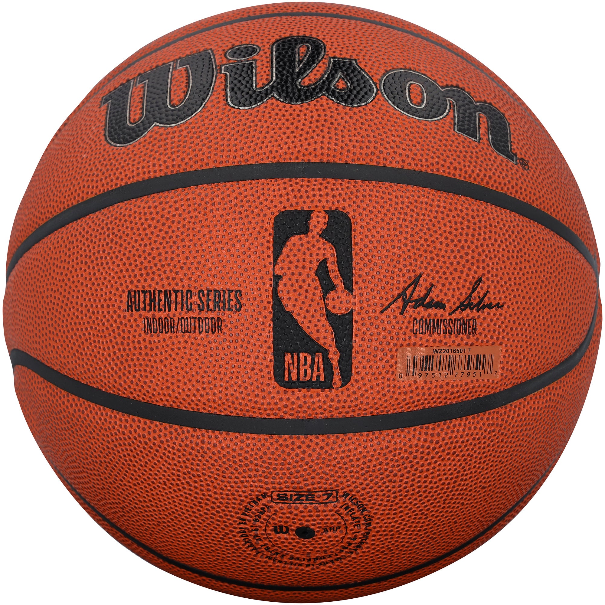 Dirk Nowitzki Dallas Mavericks Autographed Wilson Authentic Series Indoor/Outdoor Basketball with "HOF 23" Inscription in Black Ink