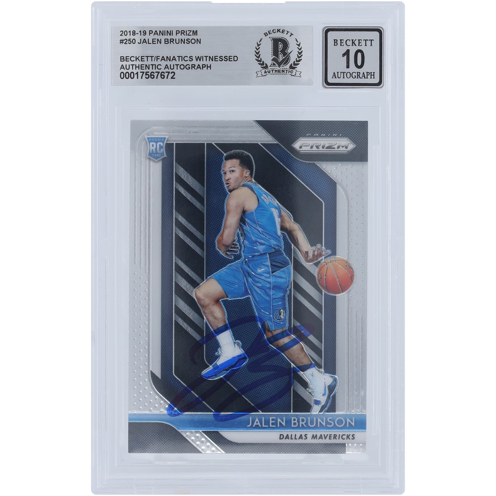 V106832 MAVS ジェイレン・ブランソン ダラス・マーベリックス 直筆 
