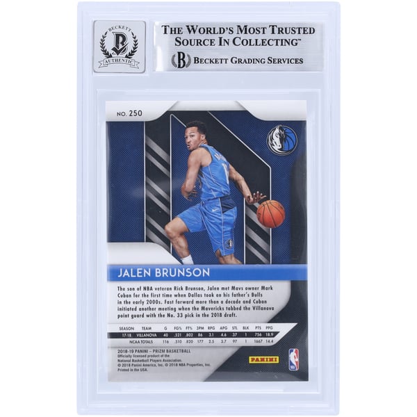 V106832 MAVS ジェイレン・ブランソン ダラス・マーベリックス 直筆 