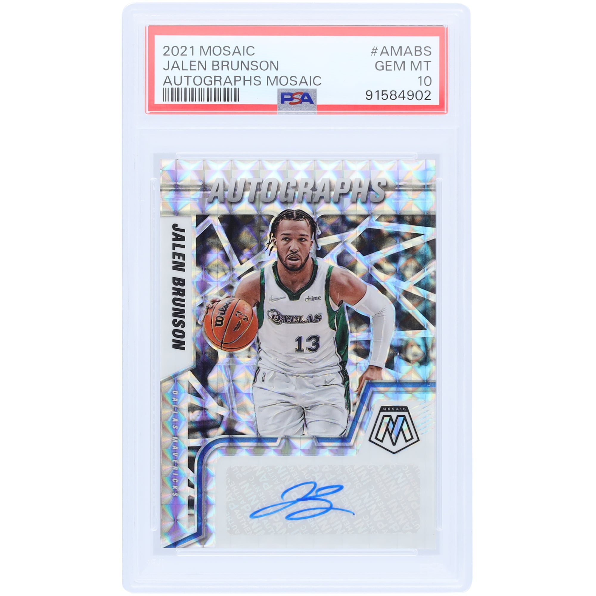V106832 MAVS ジェイレン ブランソン ダラス マーベリックス 直筆 
