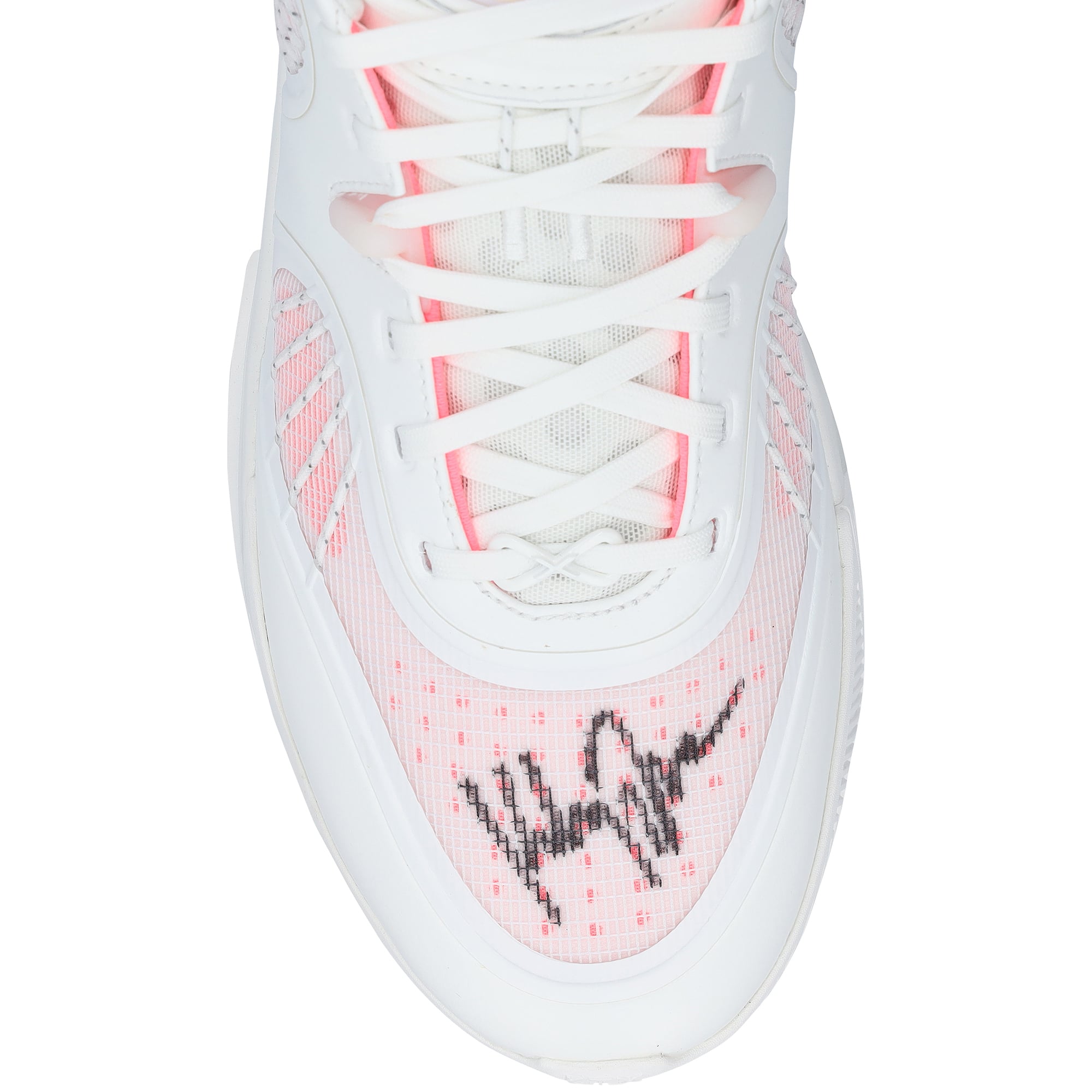 Chaussures Anta KTX Graffiti autographiées par Klay Thompson des Dallas Mavericks