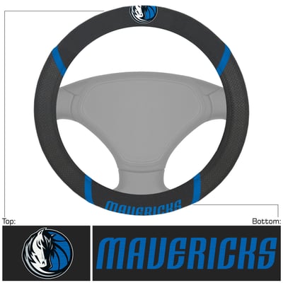 Dallas Mavericks Logo Brands Steering Wheel Cover