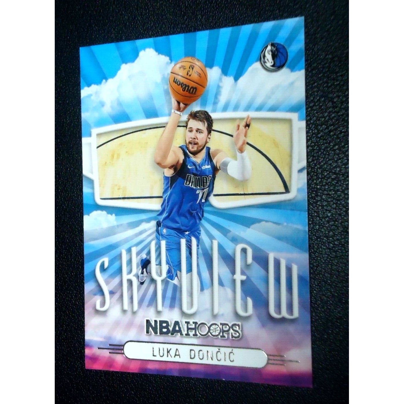 Luka Doncic 2022-23 PANINI NBA HOOPS SKY VIEW Card #8 MAVERICKS