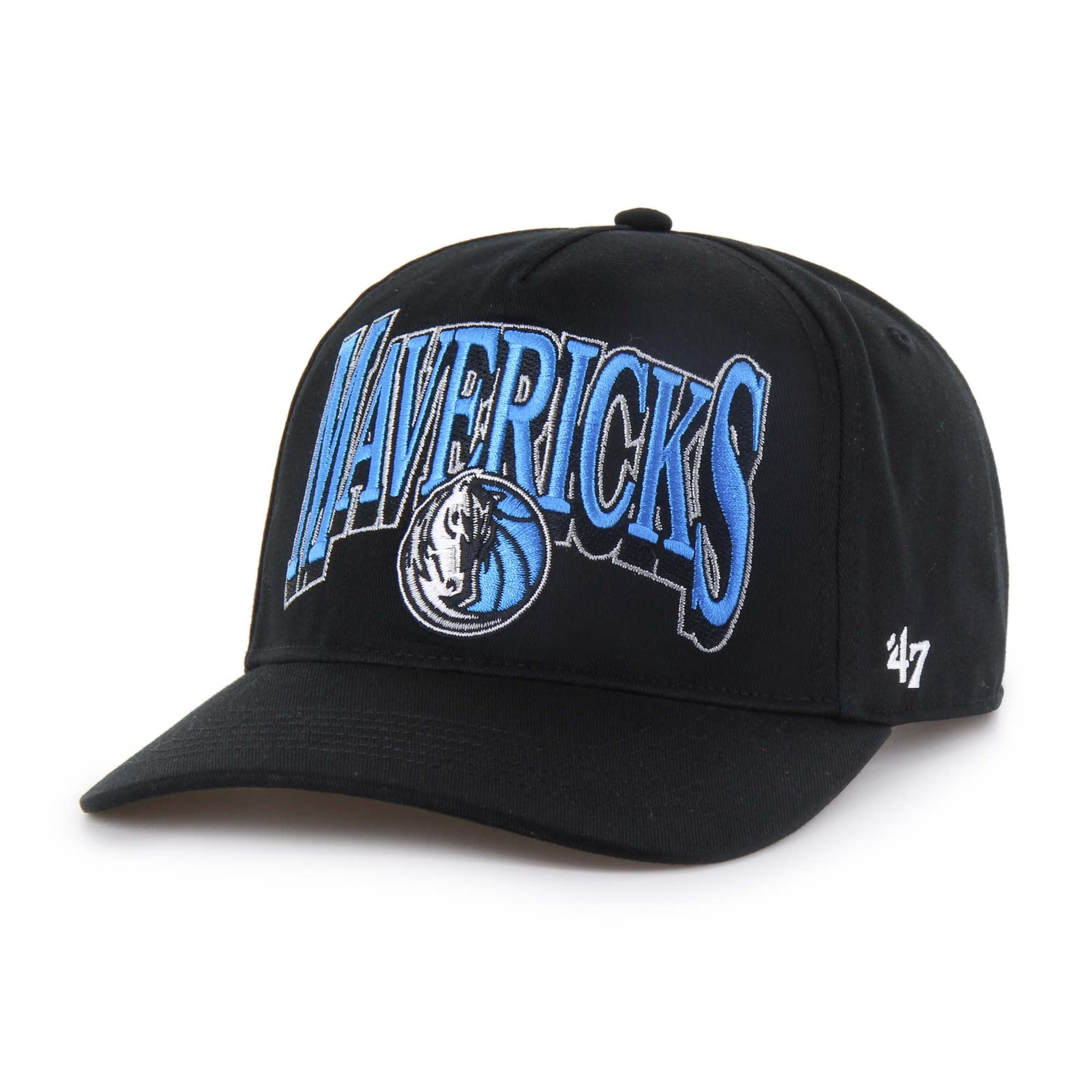 Men's Dallas Mavericks '47 Black Every Time Past Champs Hitch Adjustable Hat