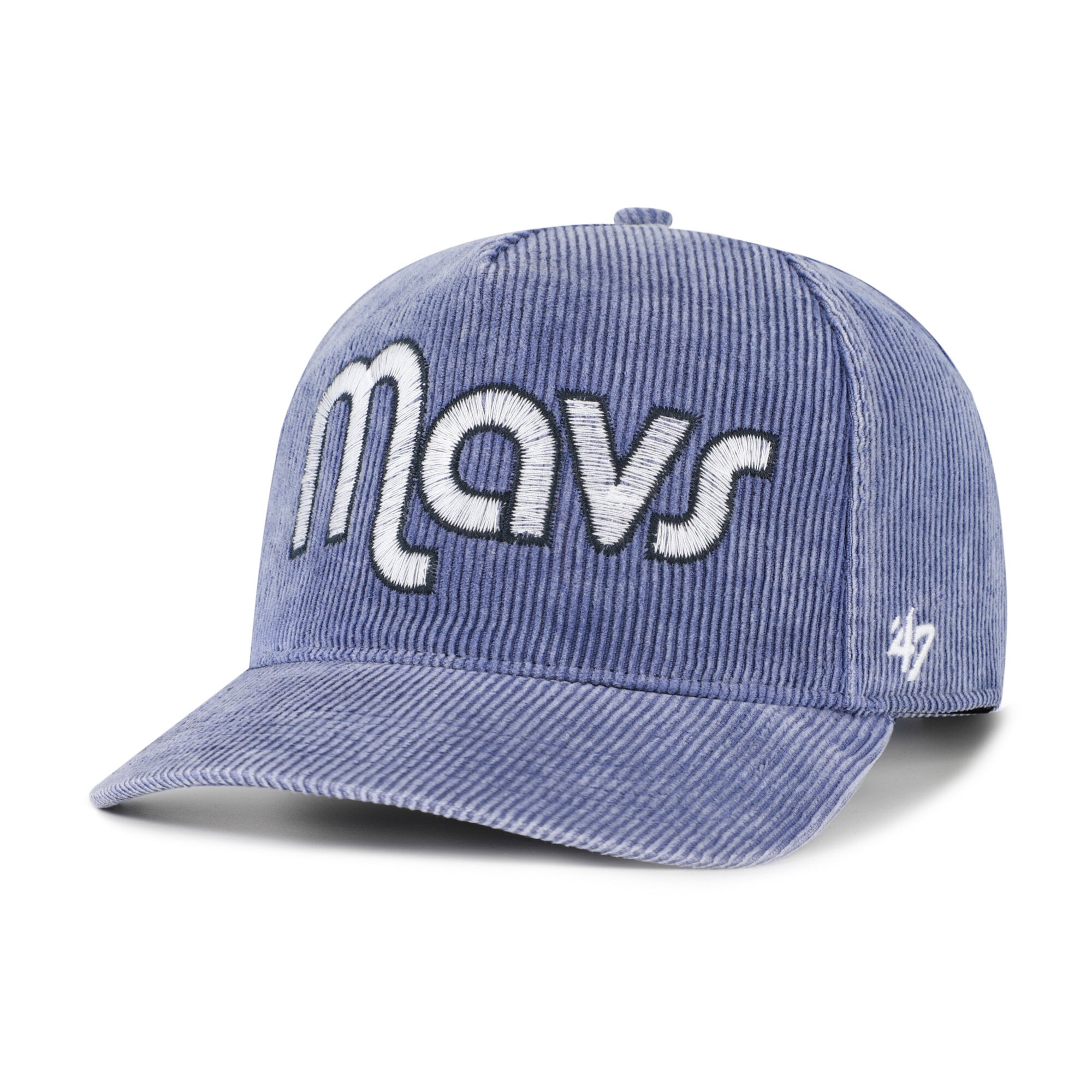 Men's Dallas Mavericks '47 Blue Reclaim Snow Wash Corduroy Adjustable Hitch Hat