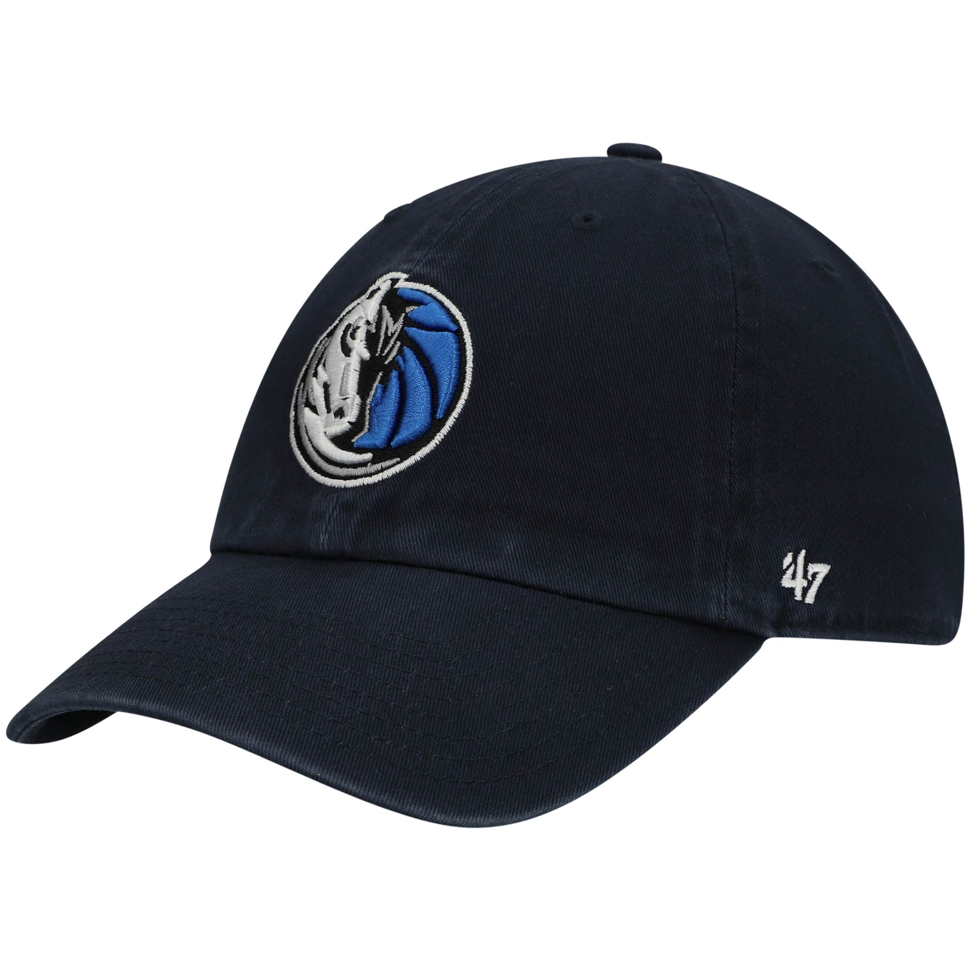 Men's Dallas Mavericks '47 Navy Core Logo Clean Up Adjustable Hat