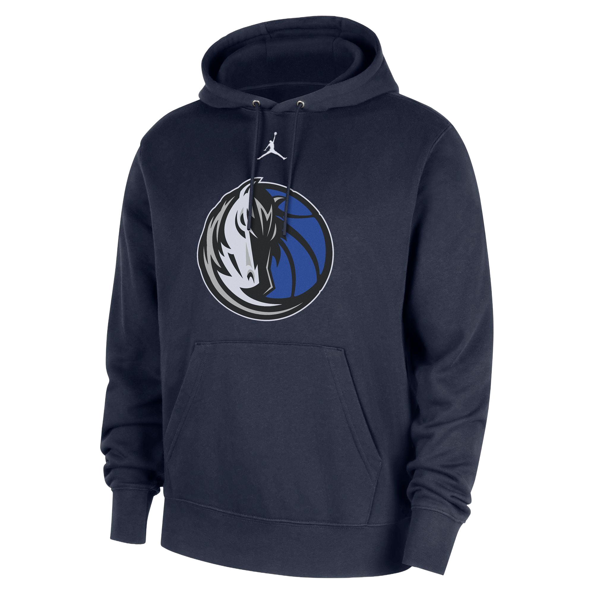 Men's Jordan Brand Navy Dallas Mavericks Statement Edition Club Fleece Hoodie