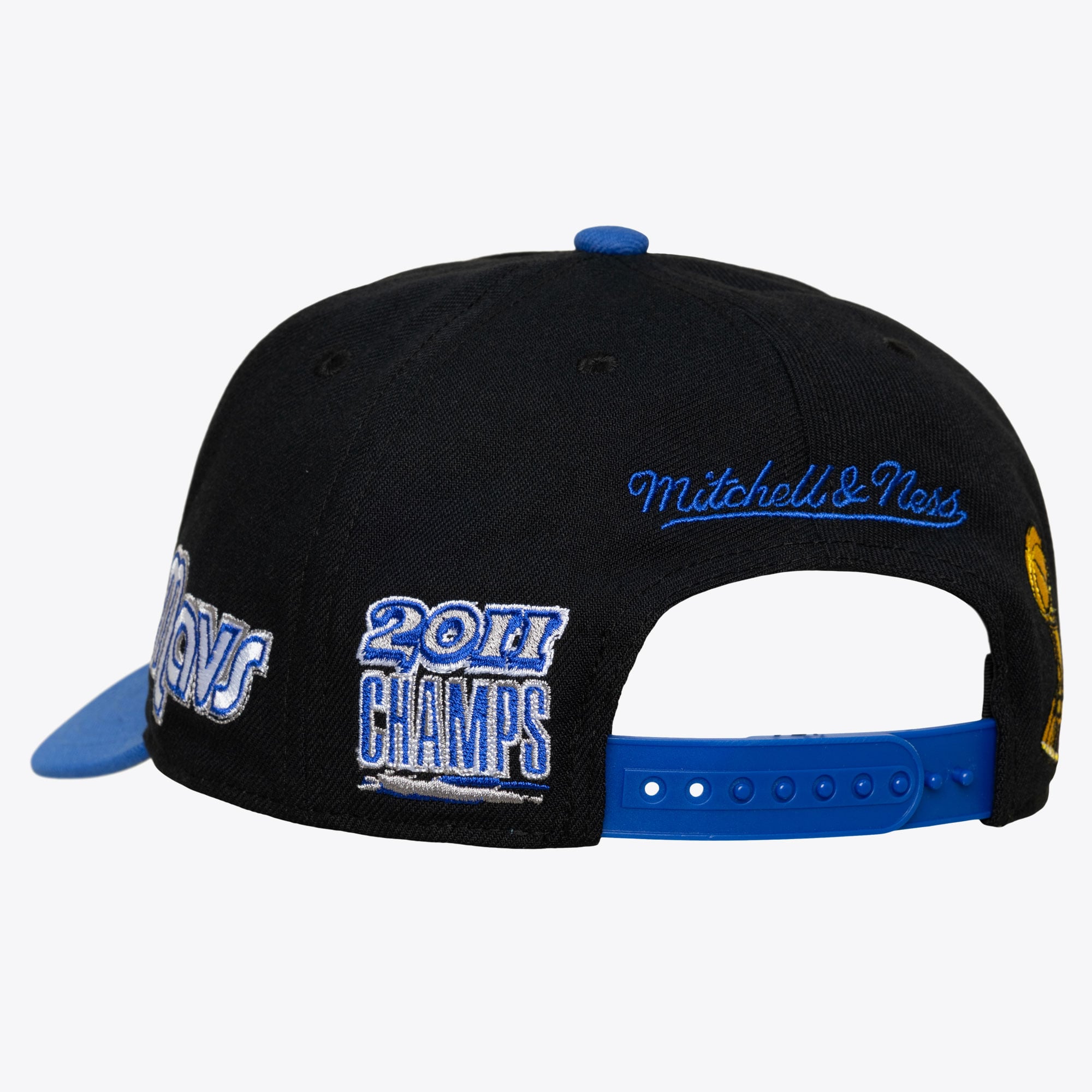 Men's Mitchell & Ness Black Dallas Mavericks True Legacy Pro Snapback Hat
