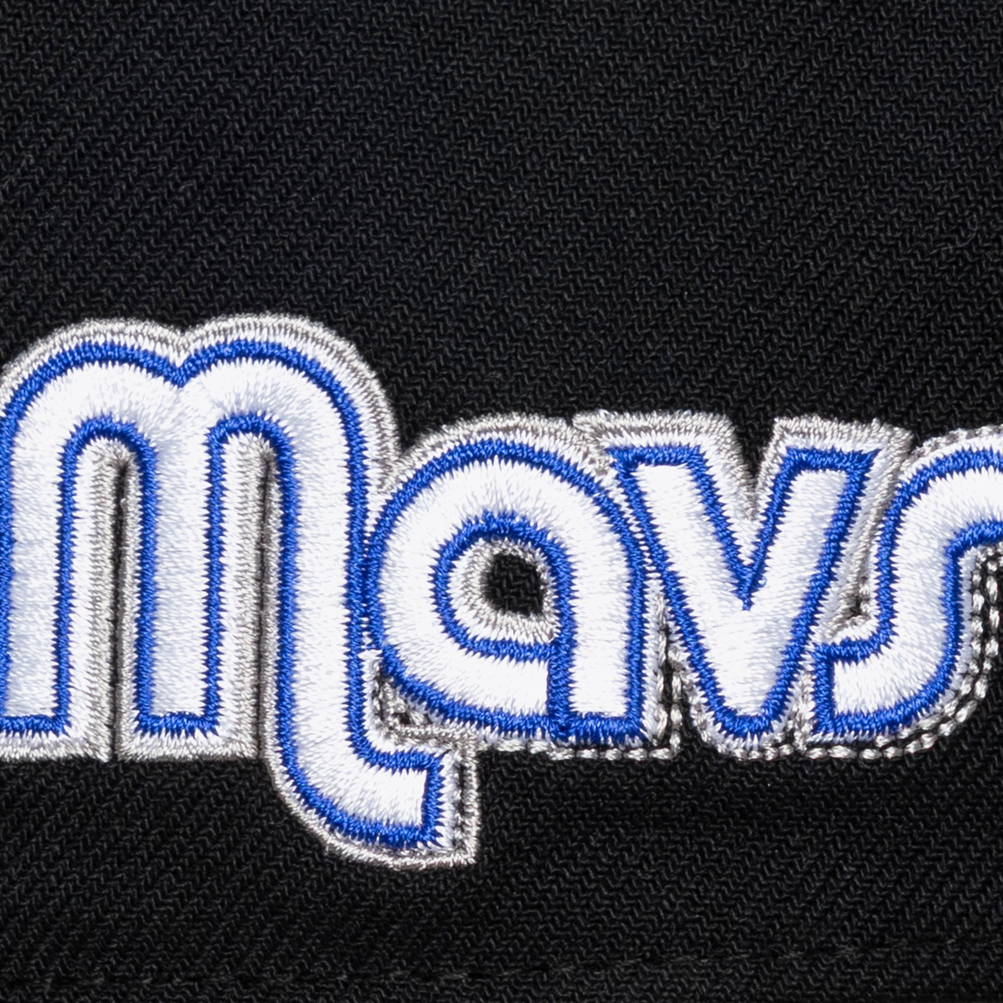 Men's Mitchell & Ness Black Dallas Mavericks True Legacy Pro Snapback Hat
