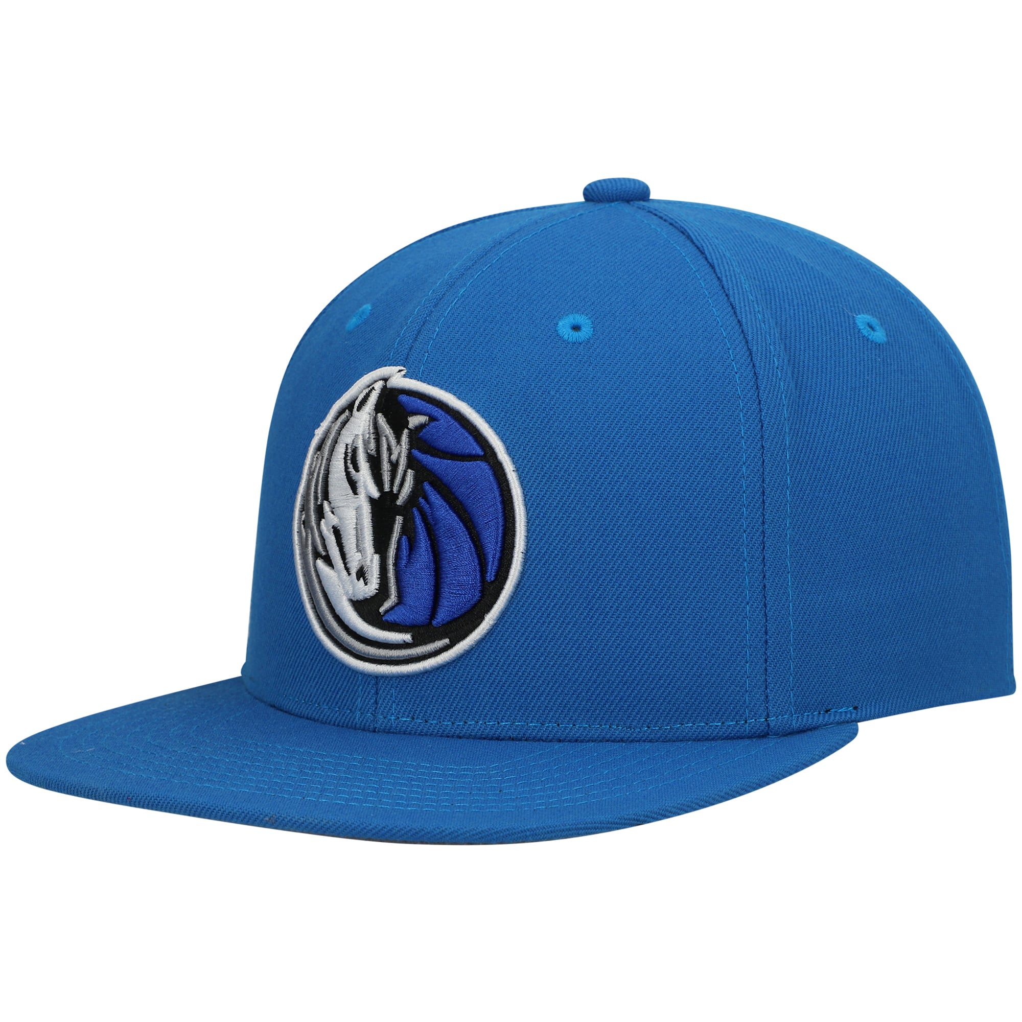 Men's Dallas Mavericks Mitchell & Ness Blue Ground 2.0 Snapback Hat