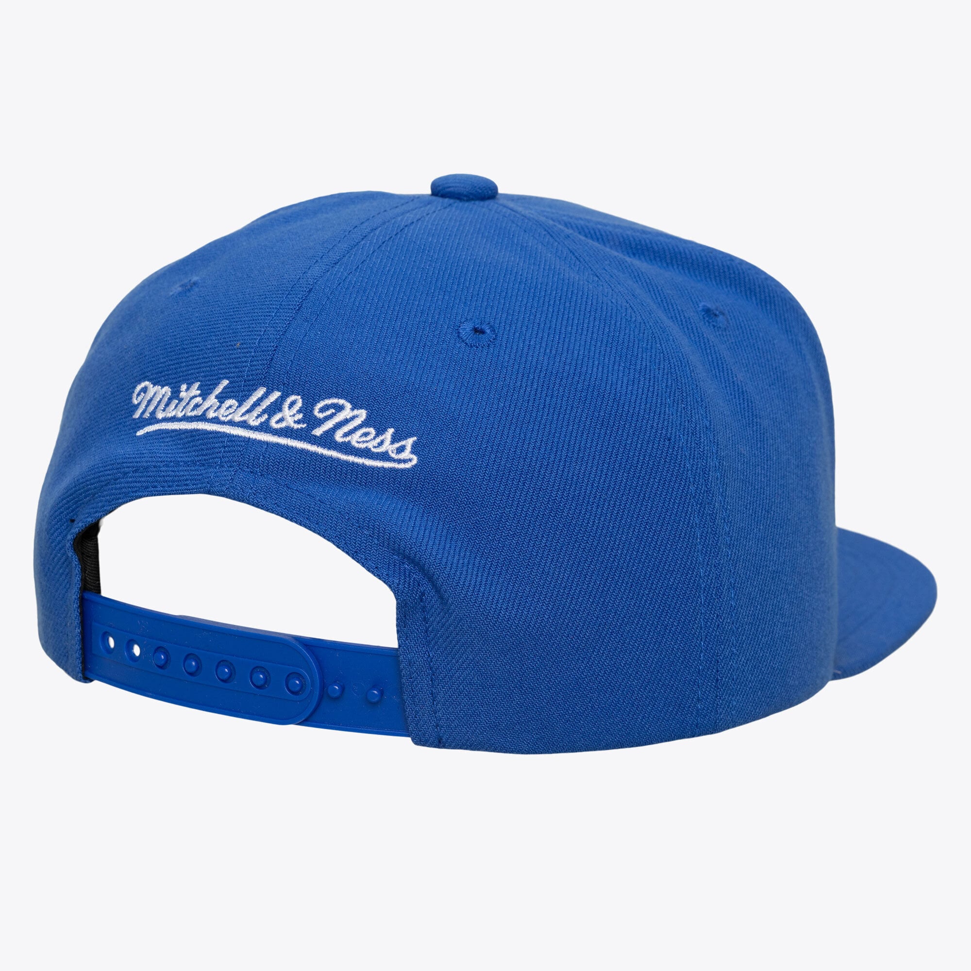 Casquette snapback Mitchell & Ness bleue pour homme, modèle Dallas Mavericks Head Coach