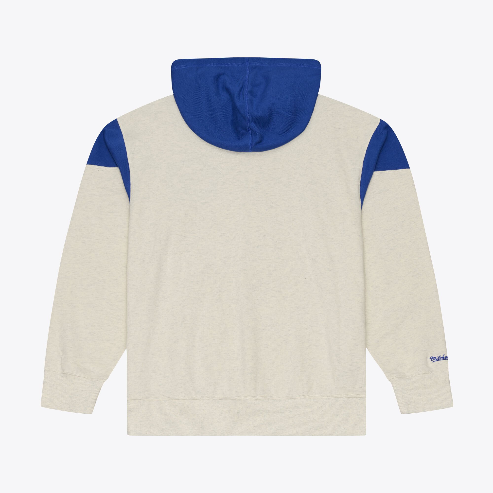 Men's Mitchell & Ness Cream Dallas Mavericks French Terry Hoodie