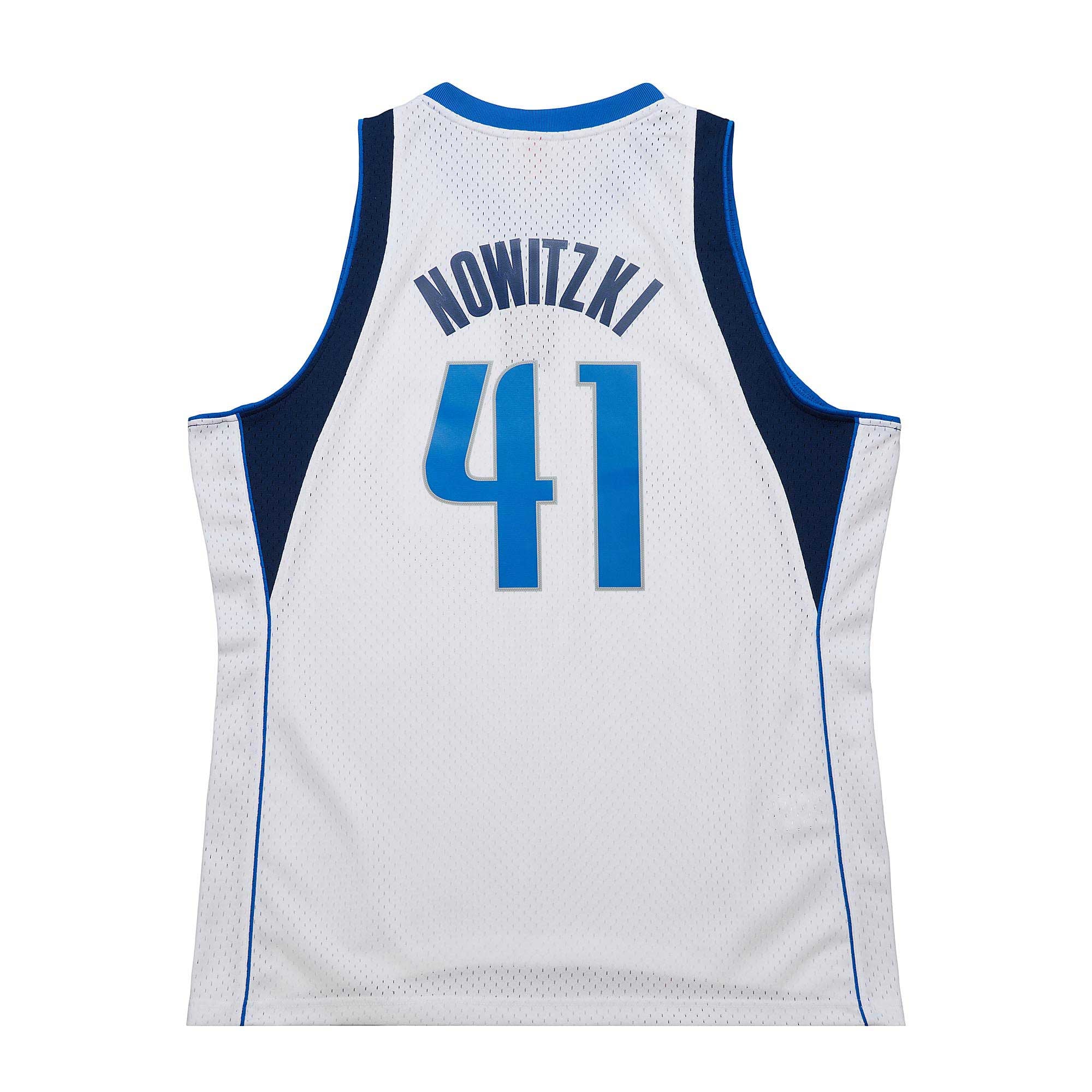 Maillot Swingman Mitchell & Ness Dirk Nowitzki Dallas Mavericks 11 Hardwood Classics pour hommes